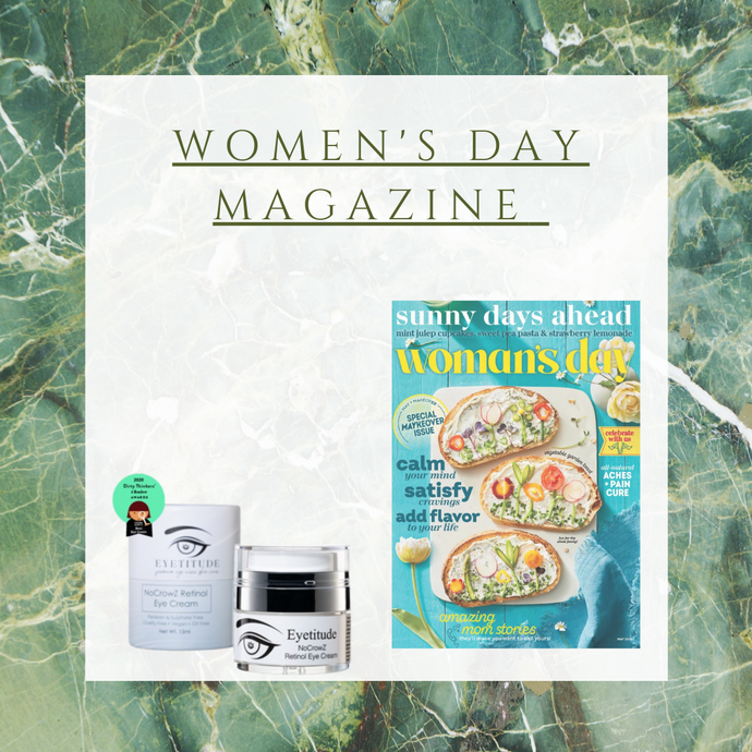NoCrowZ Retinol in Woman's Day Magazine May 2021