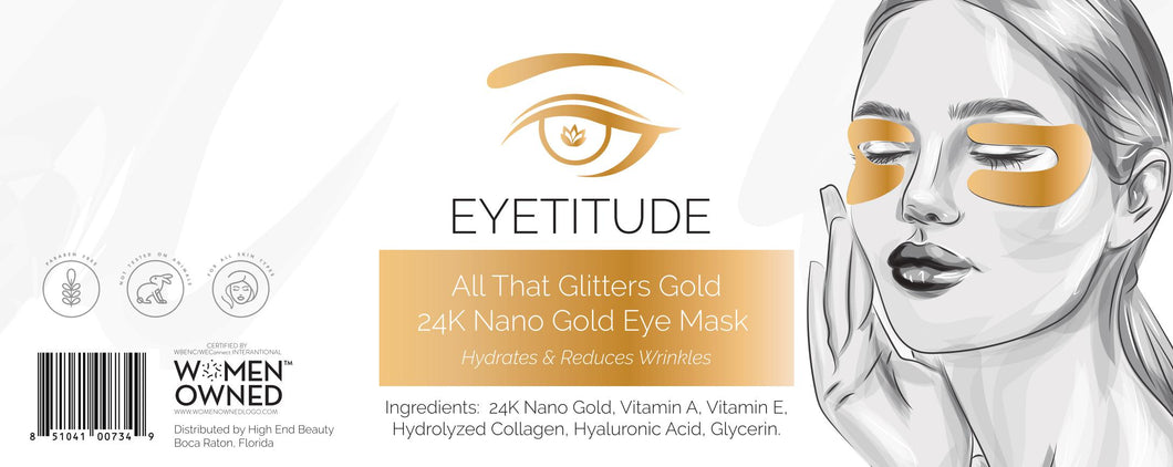 All That Glitters Gold 24K Nano Gold Eye Mask