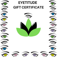 Load image into Gallery viewer, Eyetitude Gift Card
